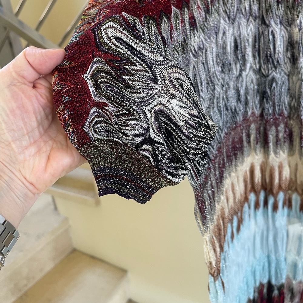 MISSONI Multicolor Maxi jacket - Picture 4 of 11